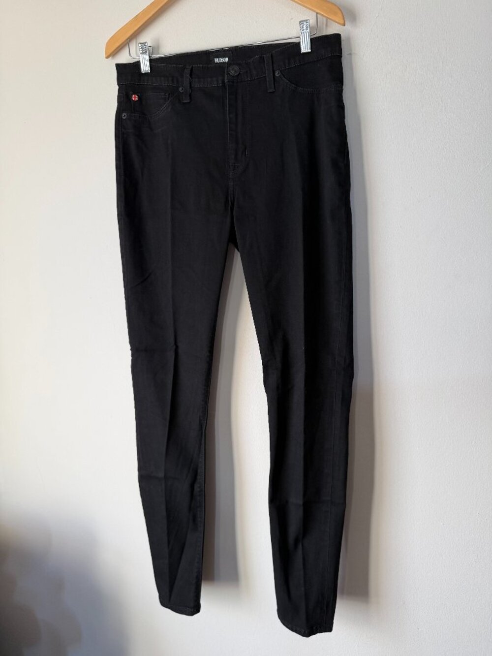 Hudson Black Skinny Jeans Size 30